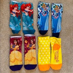 Disney princess socks